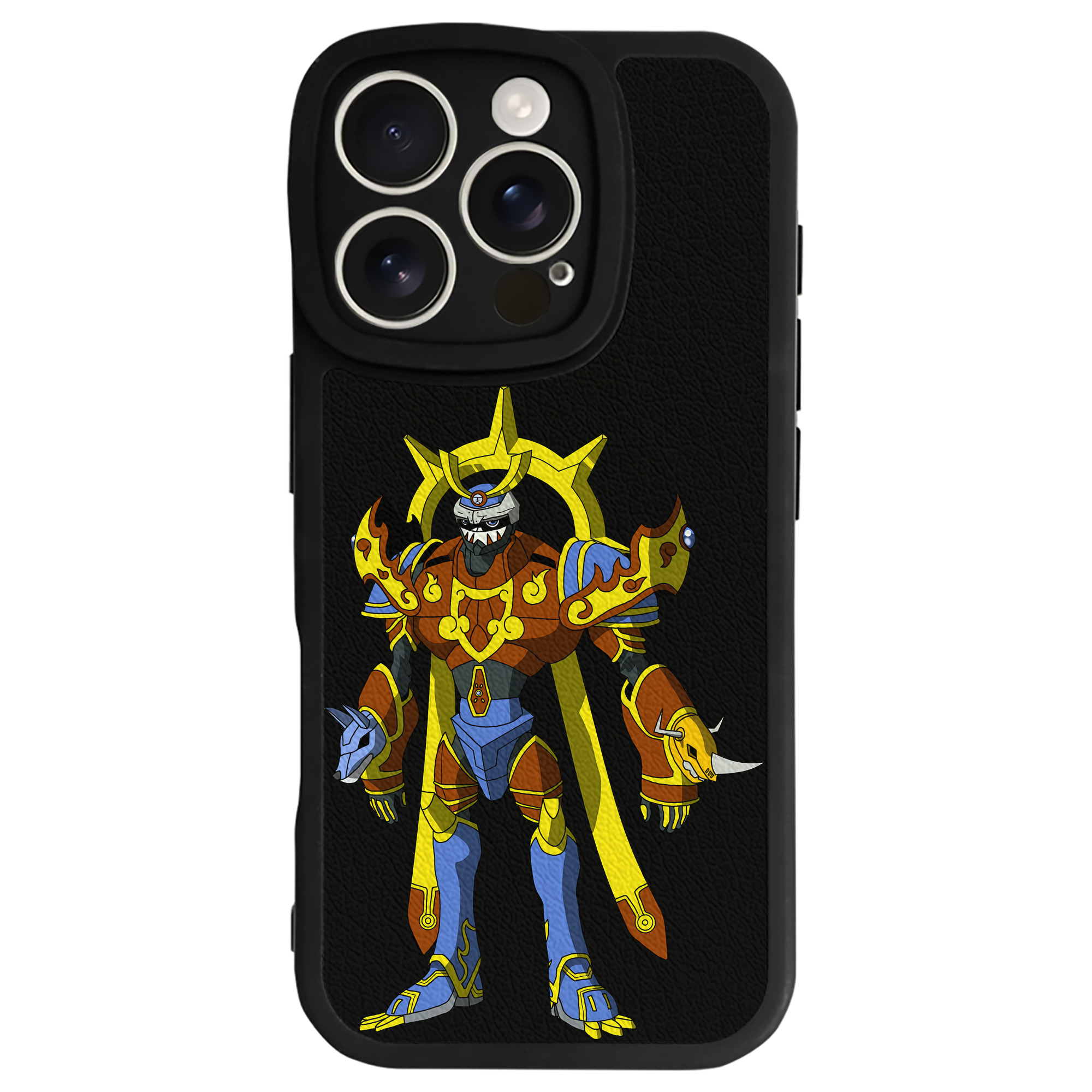 （画像用） Digimon デジタルモンスター/デジモン 【iPhone 16シリーズ対応】シリコンスマホケース（レザー調） 材質：シリコン